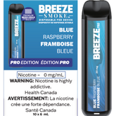BREEZE PRO BLUE RASPBERRY DISPOSABLE VAPE STICK MISTER VAPOR